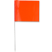 Flag, Marking 30in Orange - FSF275-O