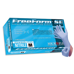 Gloves: Nitrle Powder-Free Textured & Cuffs 