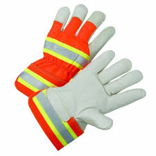 GlovesOge CanvasLther Palm-L 