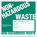 Labels Non-Hazardous vinyl - FSL109